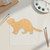Ferret Wood Cutout - Unfinished Baltic Birch Craft Shape