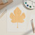 Fig Leaf Wood Cutout Craft Blank, Unfinished Baltic Birch DIY Shape for Crafts and Decor