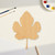 Fig Leaf Wood Cutout - Unfinished Baltic Birch Craft Shape