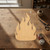 Fire 2 Wood Cutout for Crafts, Unfinished Baltic Birch Craft Shape