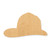 Fireman Hat Wood Cutout - Unfinished Baltic Birch Craft Shape