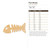 Fish Bones Wood Cutout - Unfinished Baltic Birch Craft Shape