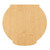 Fish Bowl Wood Cutout for Crafts, Unfinished Baltic Birch Craft Shape