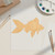 Fish Wood Cutout Craft Blank, Unfinished Baltic Birch DIY Shape for Crafts and Decor