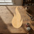 Flame Wood Cutout Craft Blank, Unfinished Baltic Birch DIY Shape for Crafts and Decor