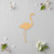 Flamingo Wood Cutout - Unfinished Baltic Birch Craft Shape