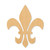 Fleur De Lis 1 Wood Cutout - Unfinished Baltic Birch Craft Shape