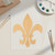 Fleur De Lis 2 Wood Cutout for Crafts, Unfinished Baltic Birch Craft Shape