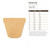 Flower Pot Wood Cutout - Unfinished Baltic Birch Craft Shape