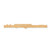 Flute Wood Cutout - Unfinished Baltic Birch Craft Shape