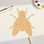 Fly Wood Cutout Craft Blank, Unfinished Baltic Birch DIY Shape for Crafts and Decor