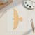 Flying Bird Wood Cutout - Unfinished Baltic Birch Craft Shape