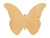 Flying Butterfly Wood Cutout Craft Blank, Unfinished Baltic Birch DIY Shape for Crafts and Decor