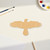 Flying Crow Wood Cutout - Unfinished Baltic Birch Craft Shape