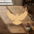 Flying Dove Wood Cutout Craft Blank, Unfinished Baltic Birch DIY Shape for Crafts and Decor