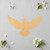 Flying Raven Wood Cutout for Crafts, Unfinished Baltic Birch Craft Shape