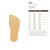 Foot Wood Cutout - Unfinished Baltic Birch Craft Shape
