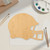 Football Helmet 3 Wood Cutout - Unfinished Baltic Birch Craft Shape