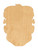 Frankenstien Head Wood Cutout Craft Blank, Unfinished Baltic Birch DIY Shape for Crafts and Decor