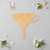 Funnel Wood Cutout - Unfinished Baltic Birch Craft Shape