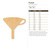 Funnel Wood Cutout - Unfinished Baltic Birch Craft Shape