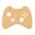 Game Controller Wood Cutout - Unfinished Baltic Birch Craft Shape