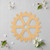 Gear 5 Wood Cutout - Unfinished Baltic Birch Craft Shape