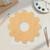 Gear 7 Wood Cutout - Unfinished Baltic Birch Craft Shape
