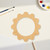 Gear 12 Wood Cutout - Unfinished Baltic Birch Craft Shape