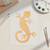 Gekko Wood Cutout for Crafts, Unfinished Baltic Birch Craft Shape