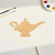 Genie Lamp Wood Cutout - Unfinished Baltic Birch Craft Shape