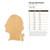 George Washington Wood Cutout - Unfinished Baltic Birch Craft Shape