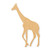 Giraffe 2 Wood Cutout - Unfinished Baltic Birch Craft Shape