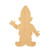 Gnome Wood Cutout for Crafts, Unfinished Baltic Birch Craft Shape
