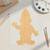 Gnome Wood Cutout for Crafts, Unfinished Baltic Birch Craft Shape