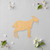 Goat 1 Wood Cutout - Unfinished Baltic Birch Craft Shape