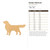 Golden Retriever Wood Cutout for Crafts, Unfinished Baltic Birch Craft Shape