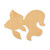 Goldfish Wood Cutout - Unfinished Baltic Birch Craft Shape