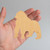 Gorilla Wood Cutout for Crafts, Unfinished Baltic Birch Craft Shape