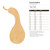 Gourd Outline Wood Cutout Craft Blank, Unfinished Baltic Birch DIY Shape for Crafts and Decor