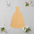 Gown Wood Cutout for Crafts, Unfinished Baltic Birch Craft Shape