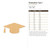 Graduation Cap 2 Wood Cutout - Unfinished Baltic Birch Craft Shape