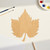 Grape Leaf Wood Cutout Craft Blank, Unfinished Baltic Birch DIY Shape for Crafts and Decor