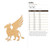 Griffin Wood Cutout - Unfinished Baltic Birch Craft Shape
