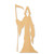 Grim Reaper Standing Wood Cutout - Unfinished Baltic Birch Craft Shape