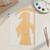 Grim Reaper Wood Cutout - Unfinished Baltic Birch Craft Shape
