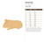 Guinea Pig Wood Cutout for Crafts, Unfinished Baltic Birch Craft Shape