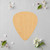 Guitar Pick Wood Cutout for Crafts, Unfinished Baltic Birch Craft Shape