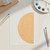 Half Circle Wood Cutout - Unfinished Baltic Birch Craft Shape