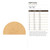 Half Circle Wood Cutout for Crafts, Unfinished Baltic Birch Craft Shape